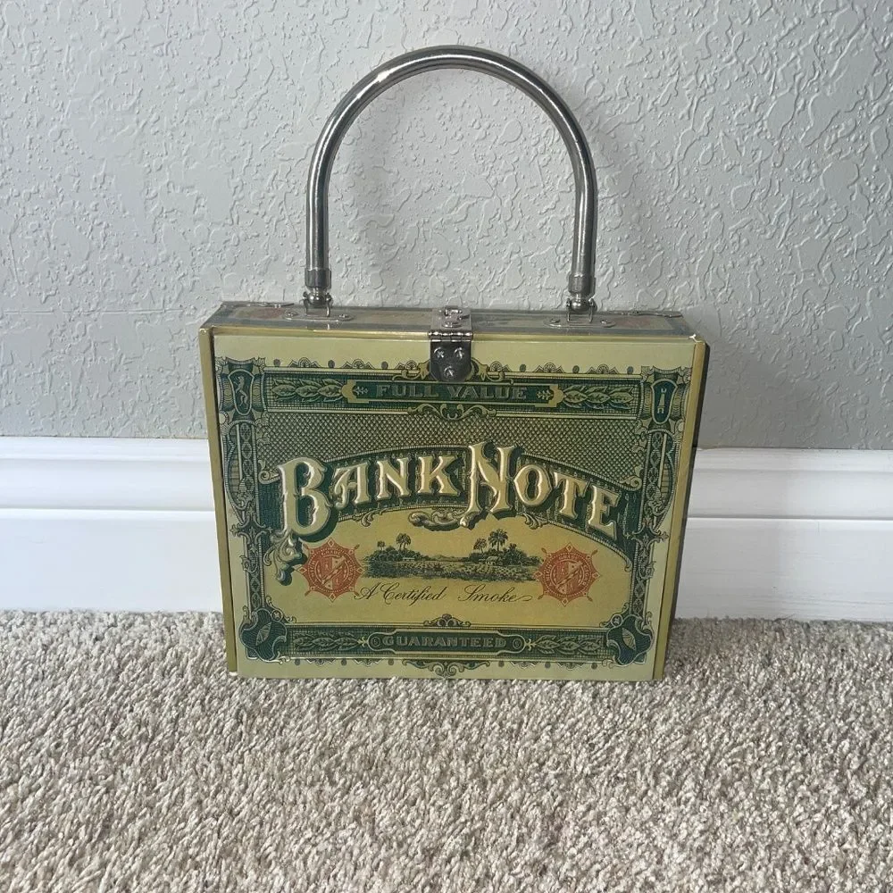 Vintage Cigar Box Purse Gently Loved- EVC